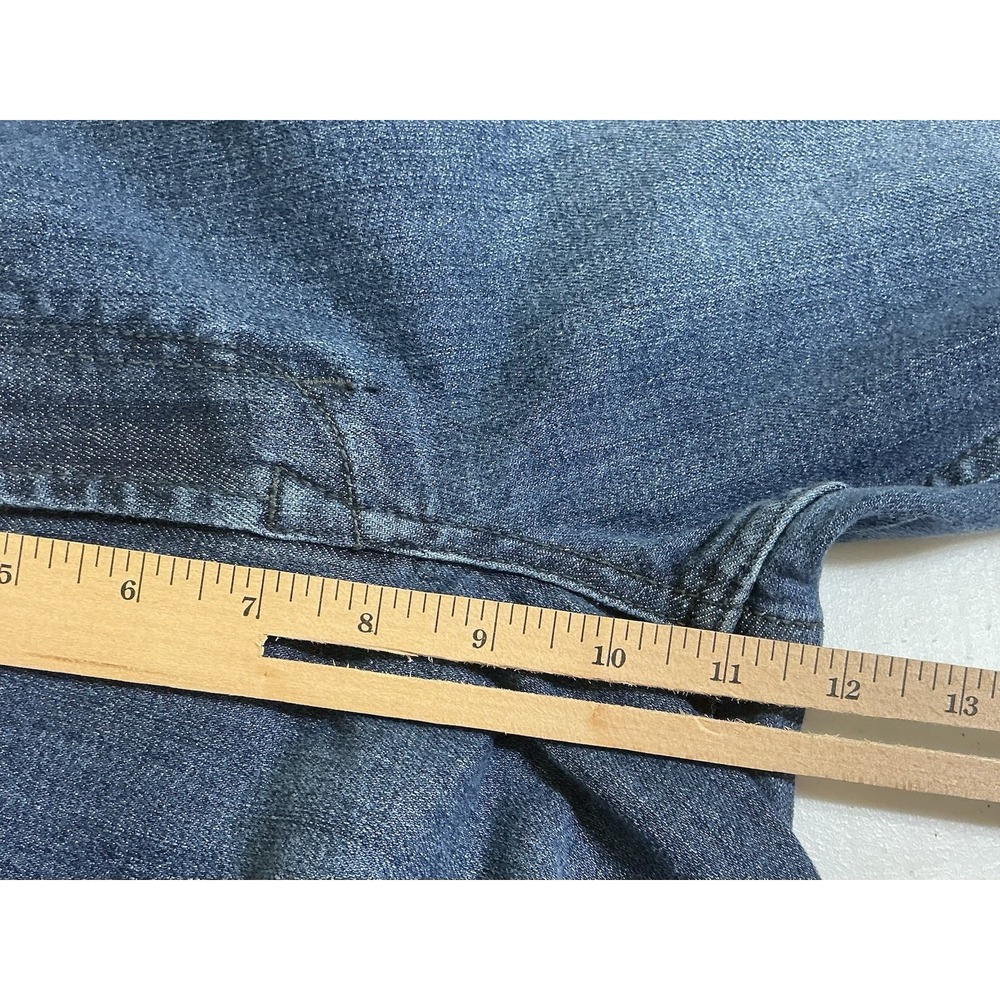 Buffalo David Bitton Jeans Mens 38/30 Blue Jackson-X Straight Stretch - Picture 7 of 8